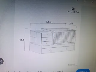 Cuna Convertible Alondra