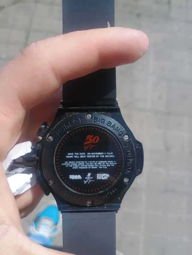 Reloj Ayrton Senna Edición Limitada