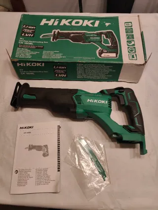 Sierra sable HiKOKI 18V CR18DBL nueva a estrenar