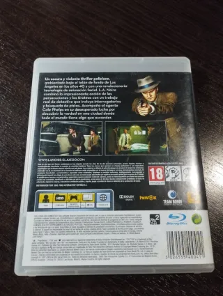 L.A. Noire PS3 Rockstar Games