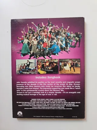 DVD Grease John Travolta Olivia Newton-John
