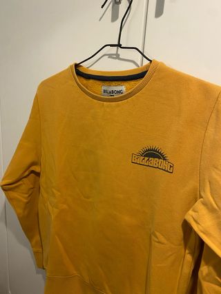 Sudadera Billabong amarilla niño
