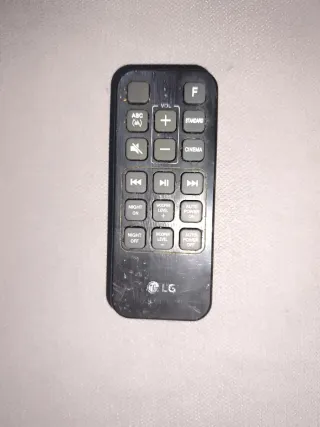 Mando a distancia LG para barra de sonido