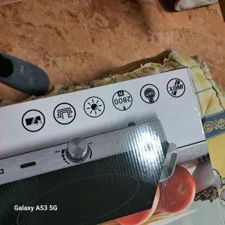 Hornillo Vitrocerámica Portátil Orbegozo PCE 6000