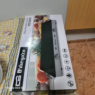 Hornillo Vitrocerámica Portátil Orbegozo PCE 6000