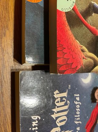 Lote 3 primeros libros Harry Potter