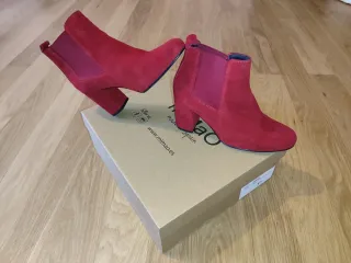 Botines Mimao Rojos Tacon