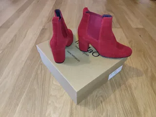 Botines Mimao Rojos Tacon