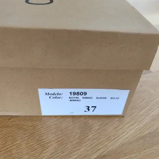 Botines Mimao Rojos Tacon