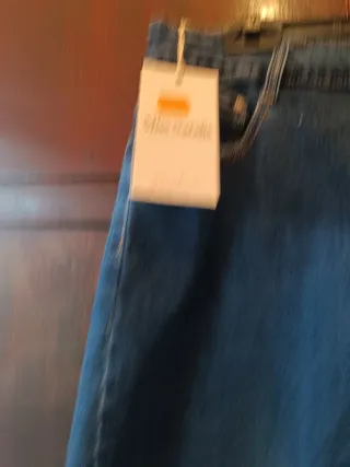 Falda vaquera mujer rodilla talla grande 5XL