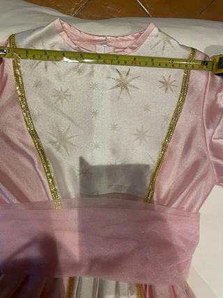 Disfraz Princesa o Hada Rosa y Dorado