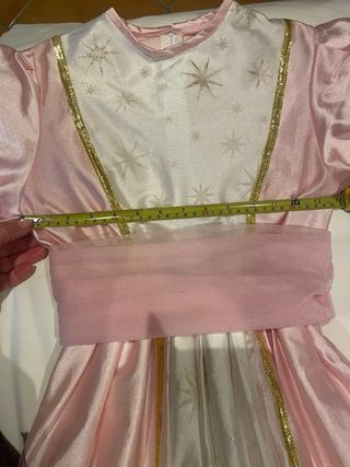 Disfraz Princesa o Hada Rosa y Dorado