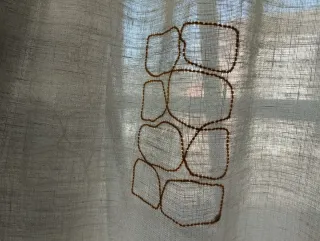 Pack 2 cortinas beige