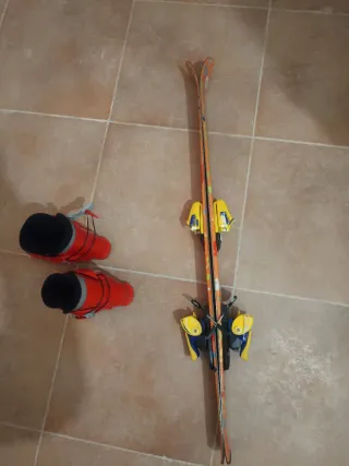 Esquís Decathlon Quechua Niña/o Con Botas