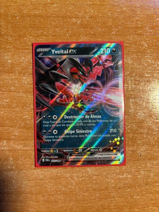 Carta Pokémon Yveltal EX