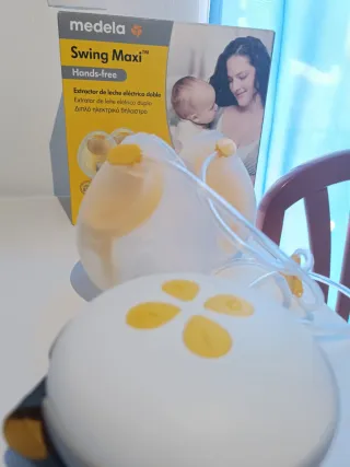 Sacaleches Eléctrico Doble Medela Swing Maxi