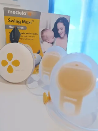 Sacaleches Eléctrico Doble Medela Swing Maxi