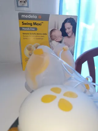 Sacaleches Eléctrico Doble Medela Swing Maxi