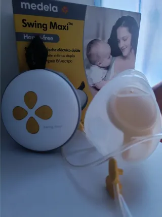 Sacaleches Eléctrico Doble Medela Swing Maxi