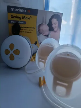 Sacaleches Eléctrico Doble Medela Swing Maxi