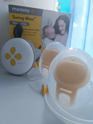 Sacaleches Eléctrico Doble Medela Swing Maxi