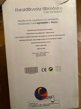 Humidificador Ultrasónico ARTROM Trialhum