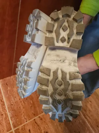 Botas altas blancas mujer talla 36