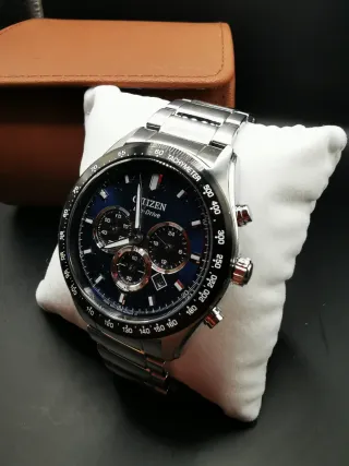 Citizen Eco-Drive Cronógrafo Azul