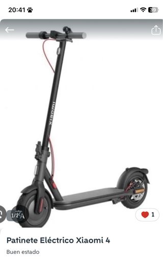 Patinete Eléctrico Xiaomi 4