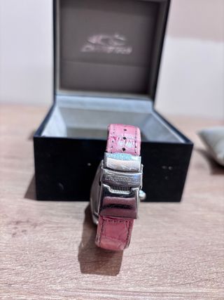 Orologio Chronotech donna rosa e argento