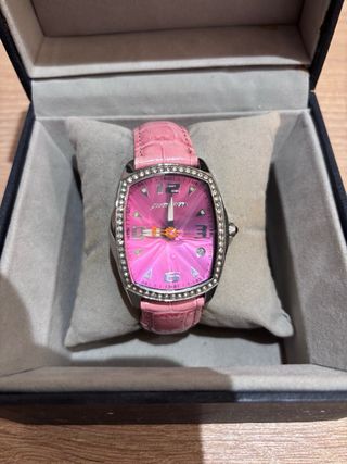 Orologio Chronotech donna rosa e argento