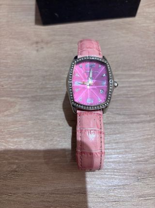 Orologio Chronotech donna rosa e argento