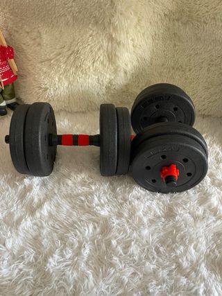 Juego Mancuernas 15kg Ajustables