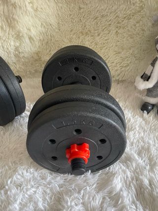 Juego Mancuernas 15kg Ajustables