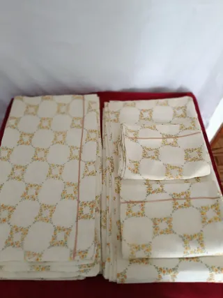 Conjunto de 2 lençóis Cama casal e 2 fronhas de al