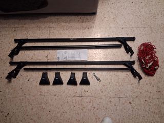 Barras de techo Cruz para Mercedes/Renault