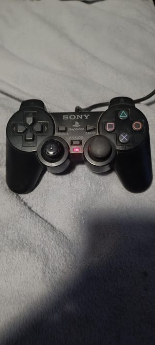 Mando Playstation 2 PS2 Sony Original Negro