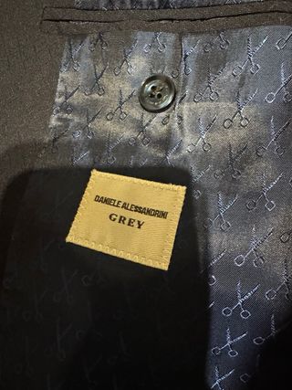 Traje Azul Hombre Daniele Alessandrini