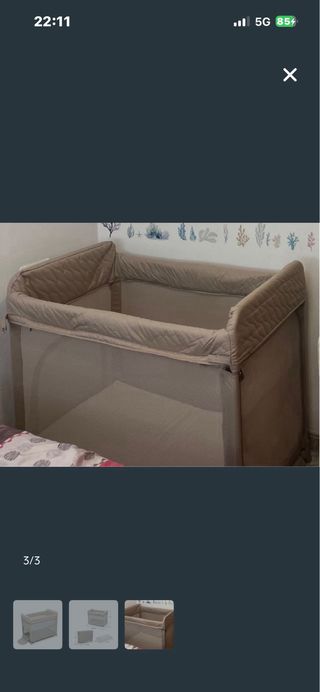 Cuna de viaje Kinderkraft