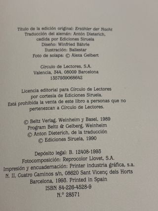 Narradores de la noche