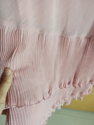 Vestido rosa de coctel