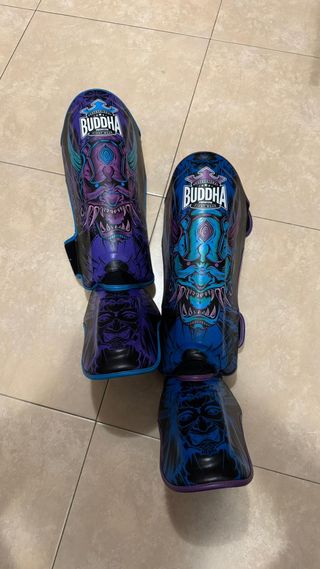 Espinilleras Buddha Premium Fight Wear