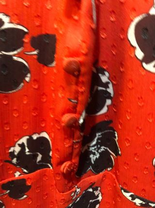 Vestido Tintoretto Estampado Flores Talla 44