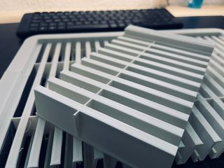 Rejilla Dometic L500 impresa en 3d