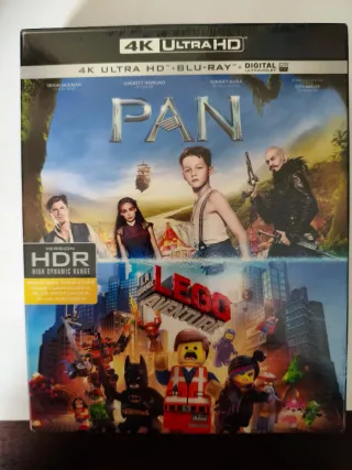 Pan y La Gran Aventura Lego Blu-ray 4K Precintada