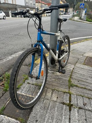 Bicicleta Decathlon Rockrider Azul