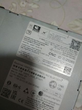 Pantalla Táctil Multimedia Panasonic CarPlay