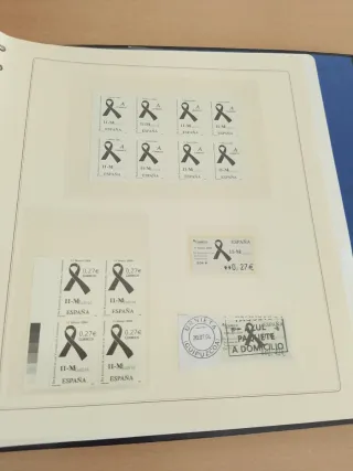 Álbum de sellos España Correos