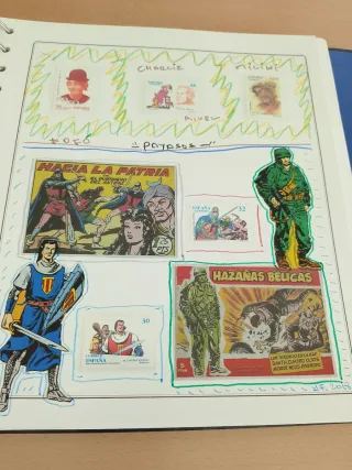 Álbum de sellos España Correos