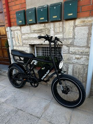 Bicicleta Eléctrica Knaap Negra